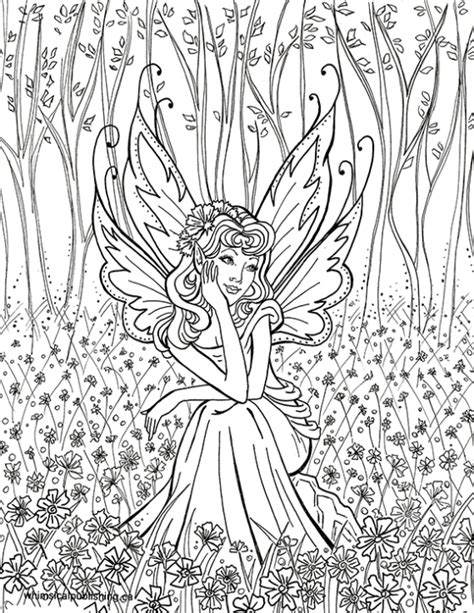 Coloring Page World Fairies