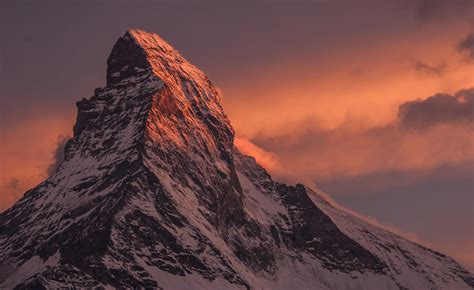 Matterhorn Sunset Zermatt Switzerland Photograph Andrew Jones