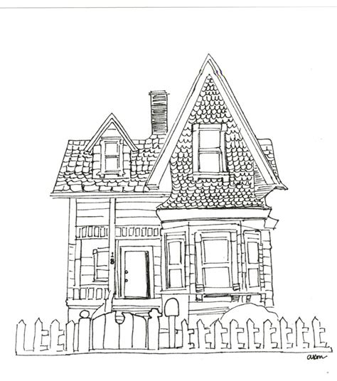 Disney Up House Drawing At Explore Collection Of