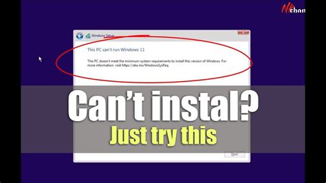 Install Windows 11 Virtual Machine Fix This Pc Cant Run Windows 11