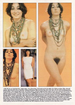 Fotos inéditas de la famosa actriz Anjelica Huston desnuda