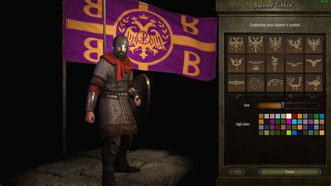 Mount And Blade Bannerlord How To Create Your Own Custom Banner YouTube