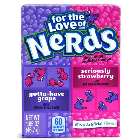 Nerds For The Love Of Strawberry And Grape 46g In 2021 Nerds Candy