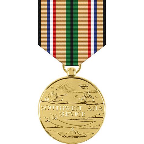 Southwest Asia Service Anodized Medal Usamm