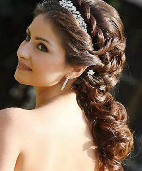 Bridal Hairstyles For Long Hair With Tiara
