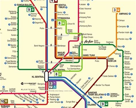 Malaysia Mrt Route Map