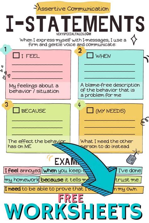 I Statements Examples And Fun Worksheets Social Emotional Learning