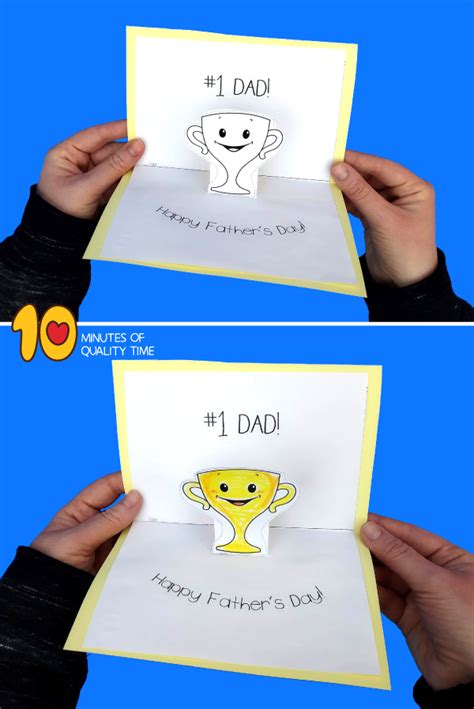 Check out these 14 father's day cards to find a message that's just right for your dear old dad. Father's Day Pop Up Card - 10 Minutes of Quality Time