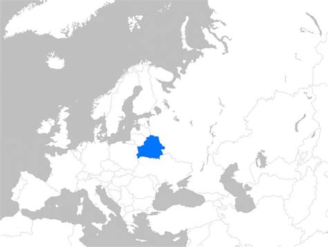 Belarus Map Europe Map Of Belarus Europe Eastern Europe Europe