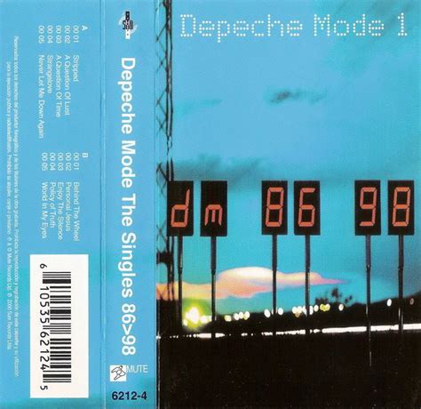 Depeche Mode The Singles 8698 2000 Cassette Discogs