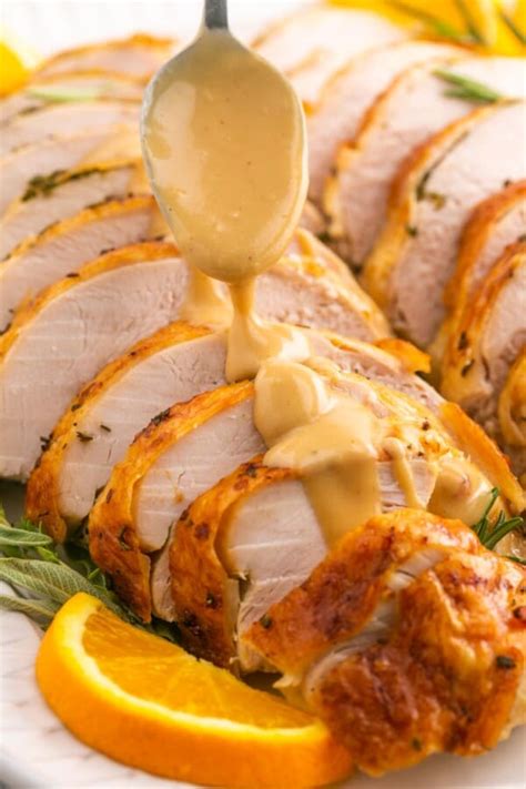 The Best Roasted Turkey Breast Recipe Little Sunny Kitchen