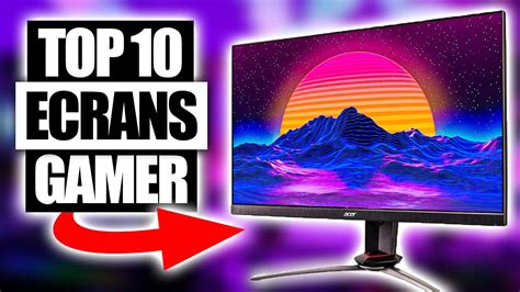 Top 10 Meilleurs Ecrans Pc Gamer And Console 2022 Youtube
