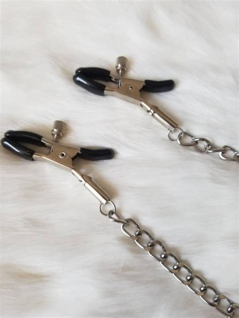 Nipple Clamps Bdsm Nipple Clamps Extreme Nipple Clamps Etsy