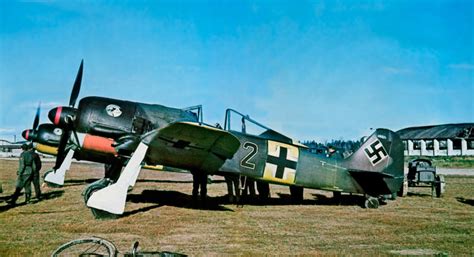 Focke Wulf Fw190a In Color Авиация и техника