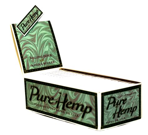 Pure Hemp Classic Rolling Papers 50 Packs