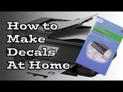 We offer both digital decals and silkscreen decals for ceramic, glass and enamel. How to Make Decals for Miniatures & Models - YouTube