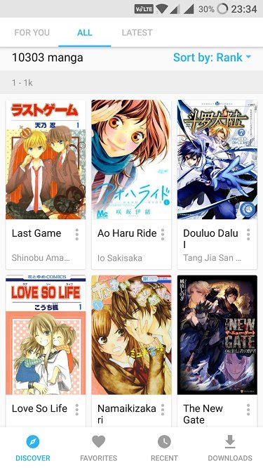 A little about the app manga rock. 7 Best Manga Reader Apps for Android and iOS (2020 ...