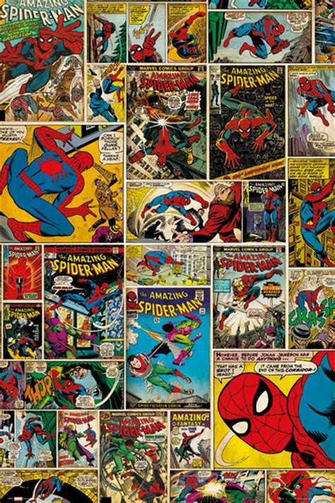 Marvel Spider Man Comic Cover Poster Sold At Europosters