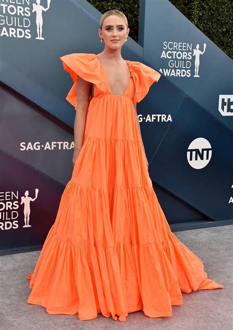 Every Must See Look From The Sag Awards Red Carpet Fashion Red