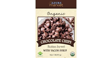 Azure Market Organics Chocolate Chips Bitter Sweet Yacon Syrup