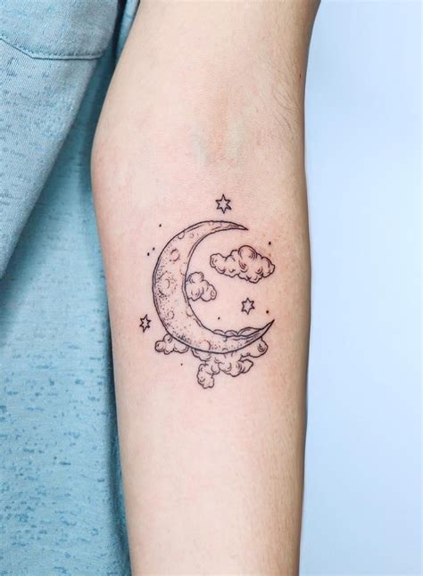 36 Striking Moon Tattoo Designs Page 34 Diybig