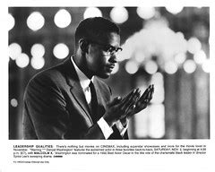 Malcolm X Denzel Washington Photo By David Lee VDO Vault Flickr