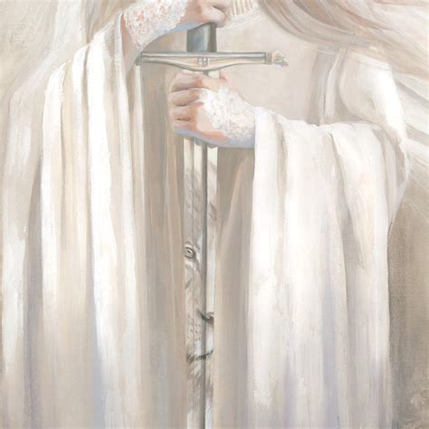 Original Acrylic Painting Bride Of Christ Ain Vares Art — Ainvaresart