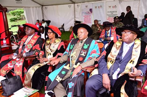 Pictures Makerere University 74th Graduation Ceremony Climax
