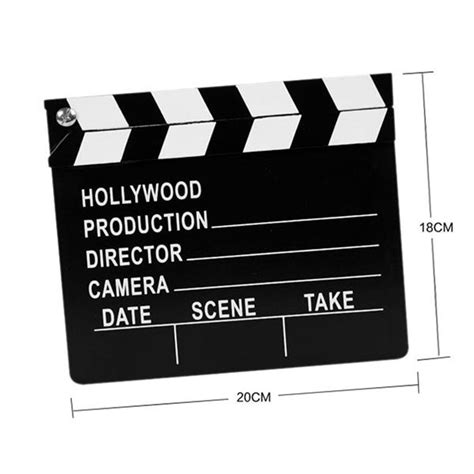Buy Wooden Directors Clapper Board Film Movie Clapboard Slate Photo