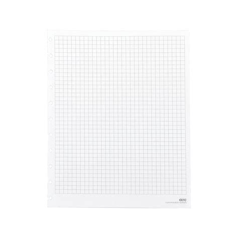 Staples Premium Arc Notebook Sys Refill Paper 85x11 50 Sh Graph