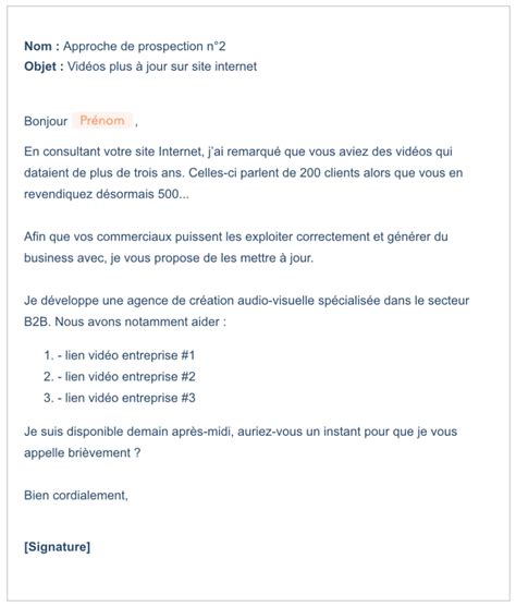 5 Exemples De Mails De Prospection Réussis Agence Marketing Digital