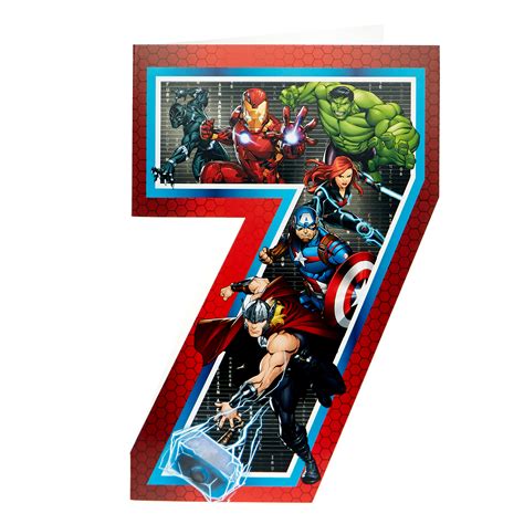 Marvel Birthday Invitation Card 8 Awesome Avengers Comic Birthday