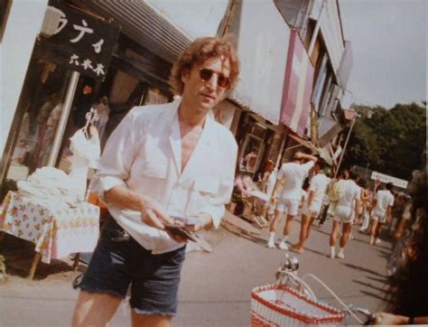 John Lennon In Japan 1978 John Lennon Beatles John Lennon