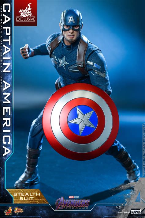Hot Toys Mms 607 Avengers Endgame Captain America Stealth Suit