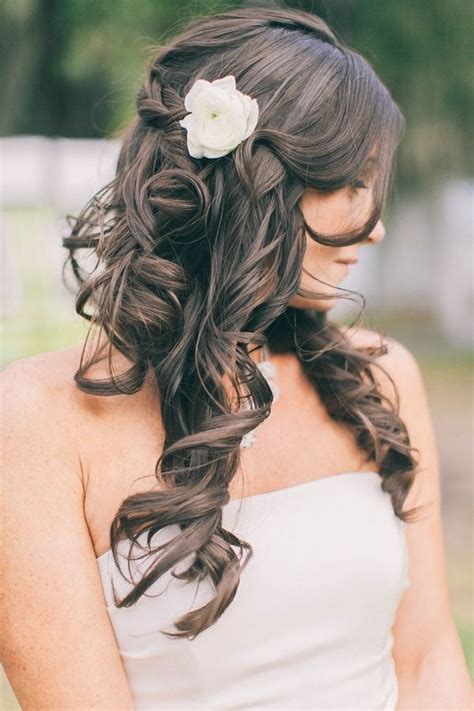 When you are letting your wedding hair down, you are giving up on most of the complicated hairstyles. 35 Half Up Half Down Wedding Hairstyles For Long Hair ...