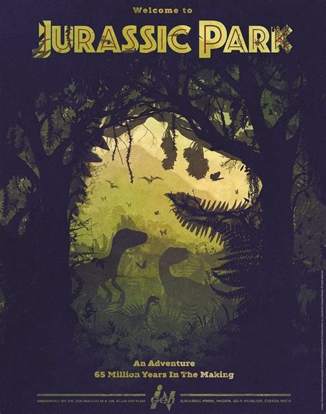 An Image Of A Dinosaur In The Forest With Text That Reads Welcome To