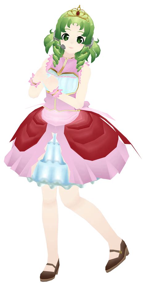 Mmd Mtm Gumi Megpoid Idol Princess Dl By Harryshibeinu On Deviantart