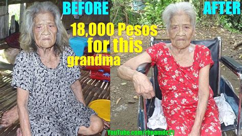 This Grandma Finally Took A Bath After 100 Million Years Helping Poor Filipino Elderly Since