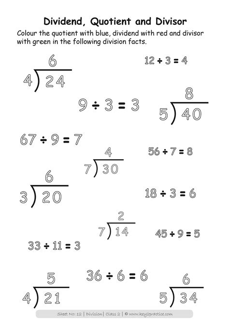 Give Your Kids This Division Practice Sheet Math Just Leveled Up In