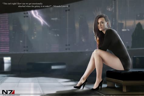 Miranda Lawson Mass Effect By Oomnine On Deviantart
