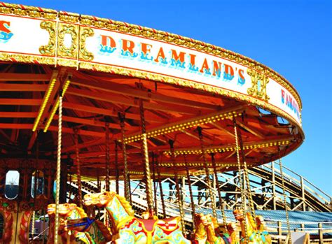 Dreamland Margate Retro Amusement Park By Elle Croft