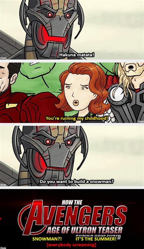 How The Age Of Ultron Trailer Should Have Ended Youre Ruining Our