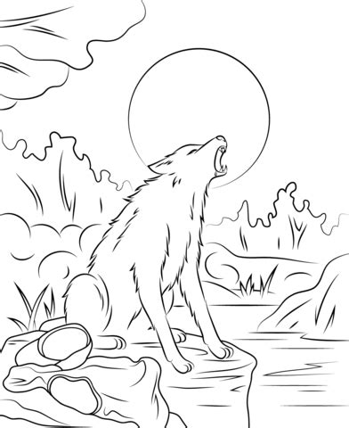 You can print or color them online at getdrawings.com for absolutely free. Goosebump - The Werewolf coloring page | Free Printable ...