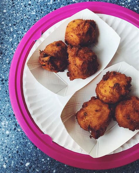 Hush puppies helped the world relax. @grilledcheesesocial) on Instagram: "Jalapeño hush puppies ...