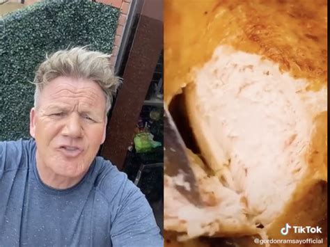 Gordon Ramsay Roasted A Tiktok Chef Who Covered Their Chicken In