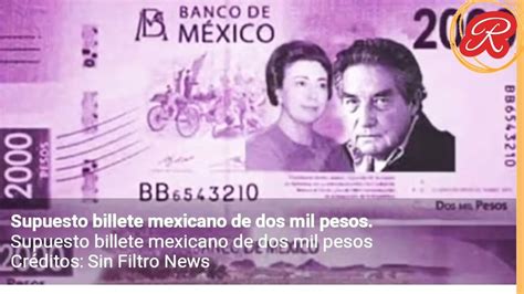 Habrá un NUEVO BILLETE de 2 000 pesos mexicanos Banxico responde