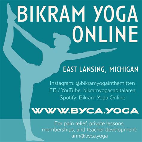 Bikram Yoga Online Yoga Is Medicine Original Hot Yoga East Lansing