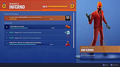 How To Unlock The New Inferno Skin Pack Vbucks In Fortnite