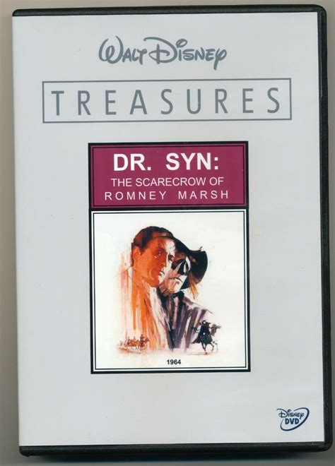 Walt Disney Treasures Dr Syn The Scarecrow Of Romney Marsh Dvd
