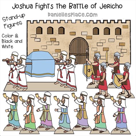 Joshua And The Battle Of Jericho Bible Lesson And Crafts